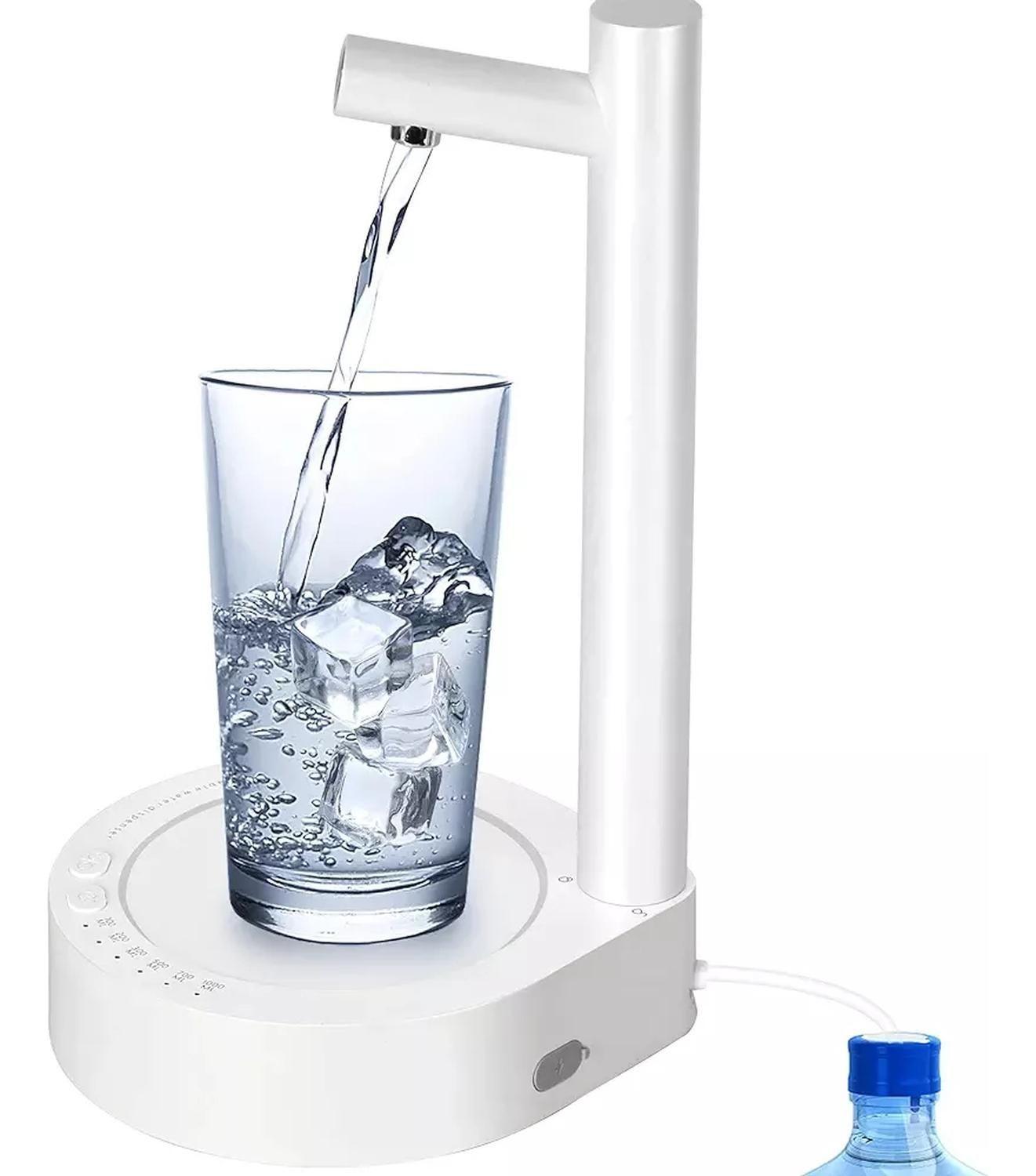 Dispensador De Agua Bomba Electrica Elegante Para Escritorio-0