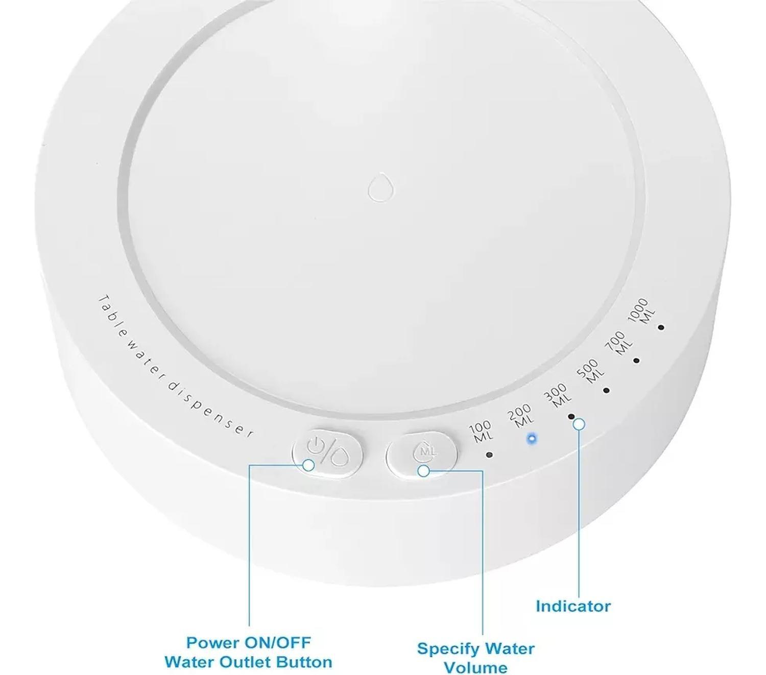 Dispensador De Agua Bomba Electrica Elegante Para Escritorio-2