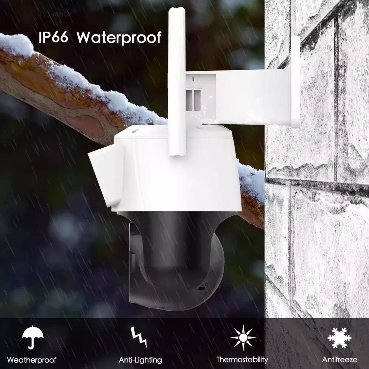 Cámara De Seguridad Ip Wifi Doble Lente Dual Ultra Hd 4k Negro-7