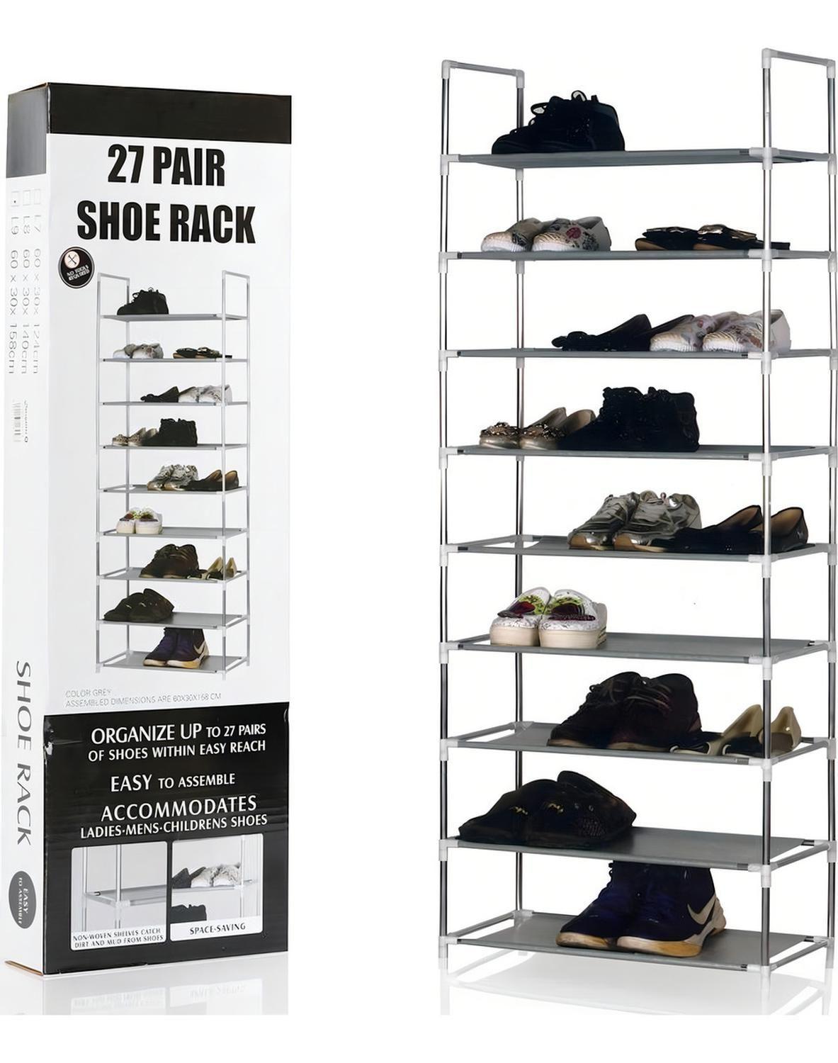 Ptero Orgnizdor 27 Pres 9 Niveles Metl Plstico Gris-0