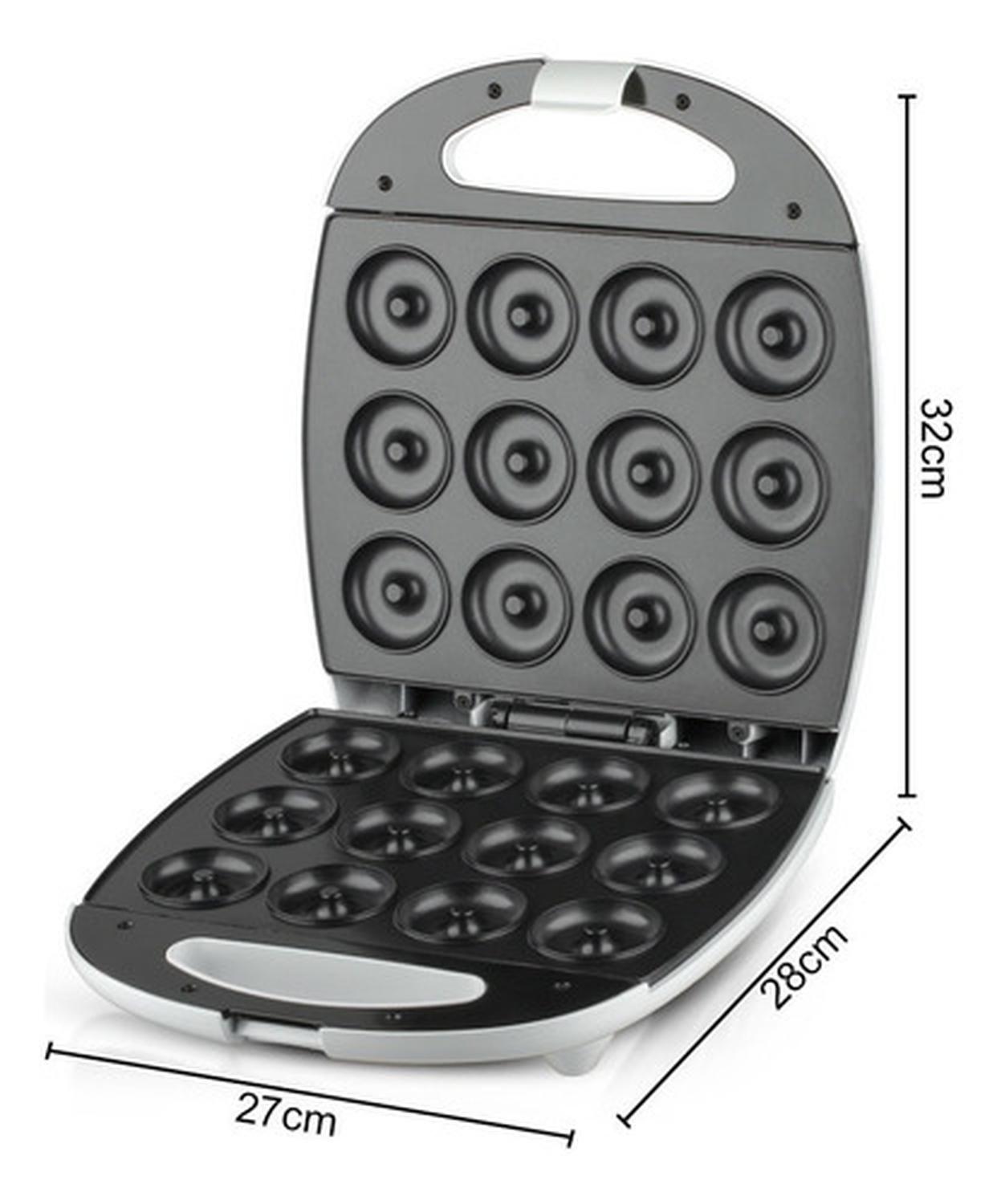 Máquina Para Hacer 12 Rosquillas Mini Donas Para Desayuno White 220v-4