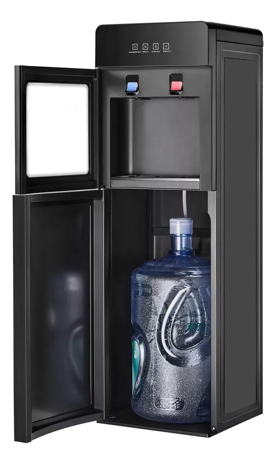 Dispensador Filtro De Agua Eléctrico Frío Y Caliente Oculto Gris Oscuro-1