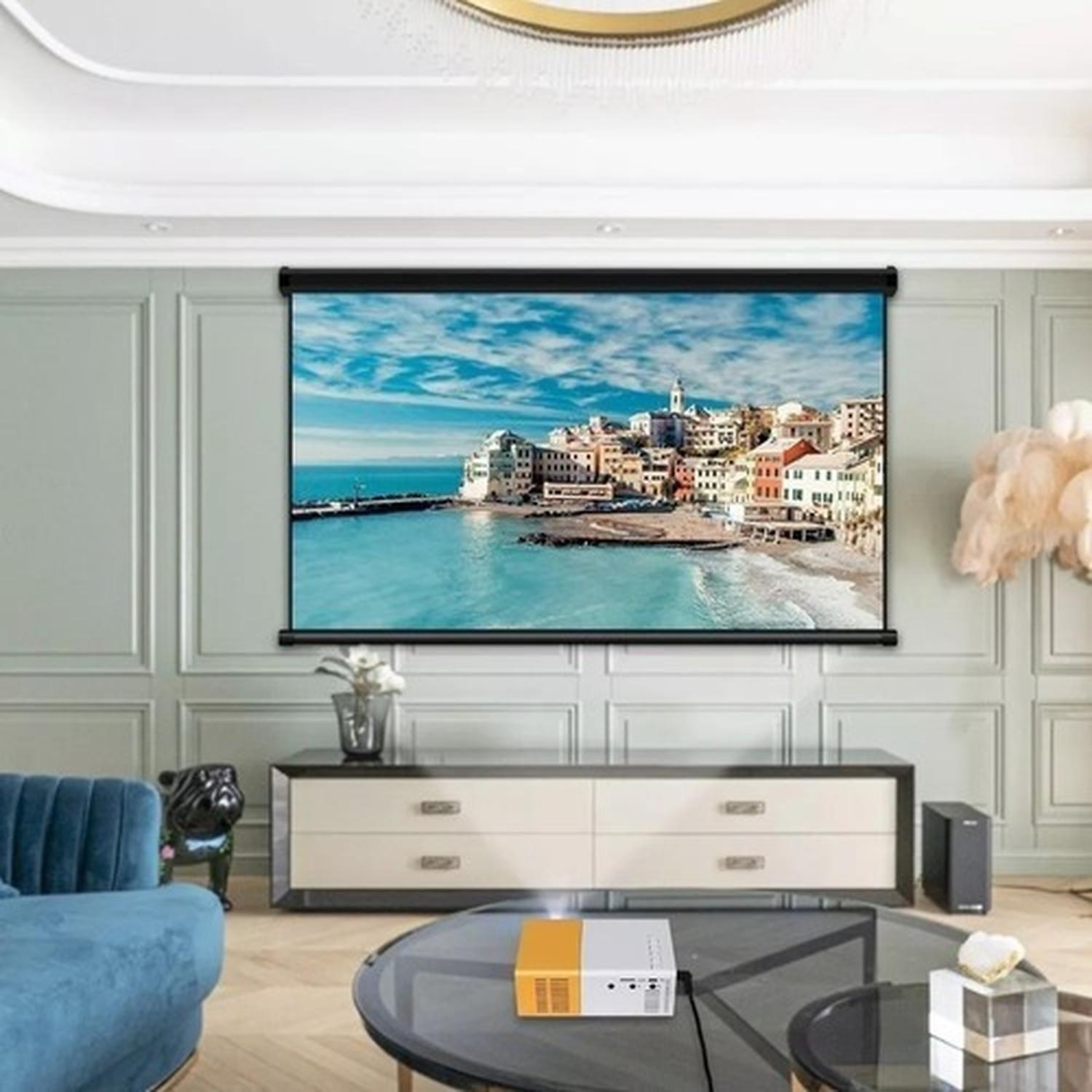 Proyector Mini Genérica General 800lm Cyber Yellow Cyber Yellow-6