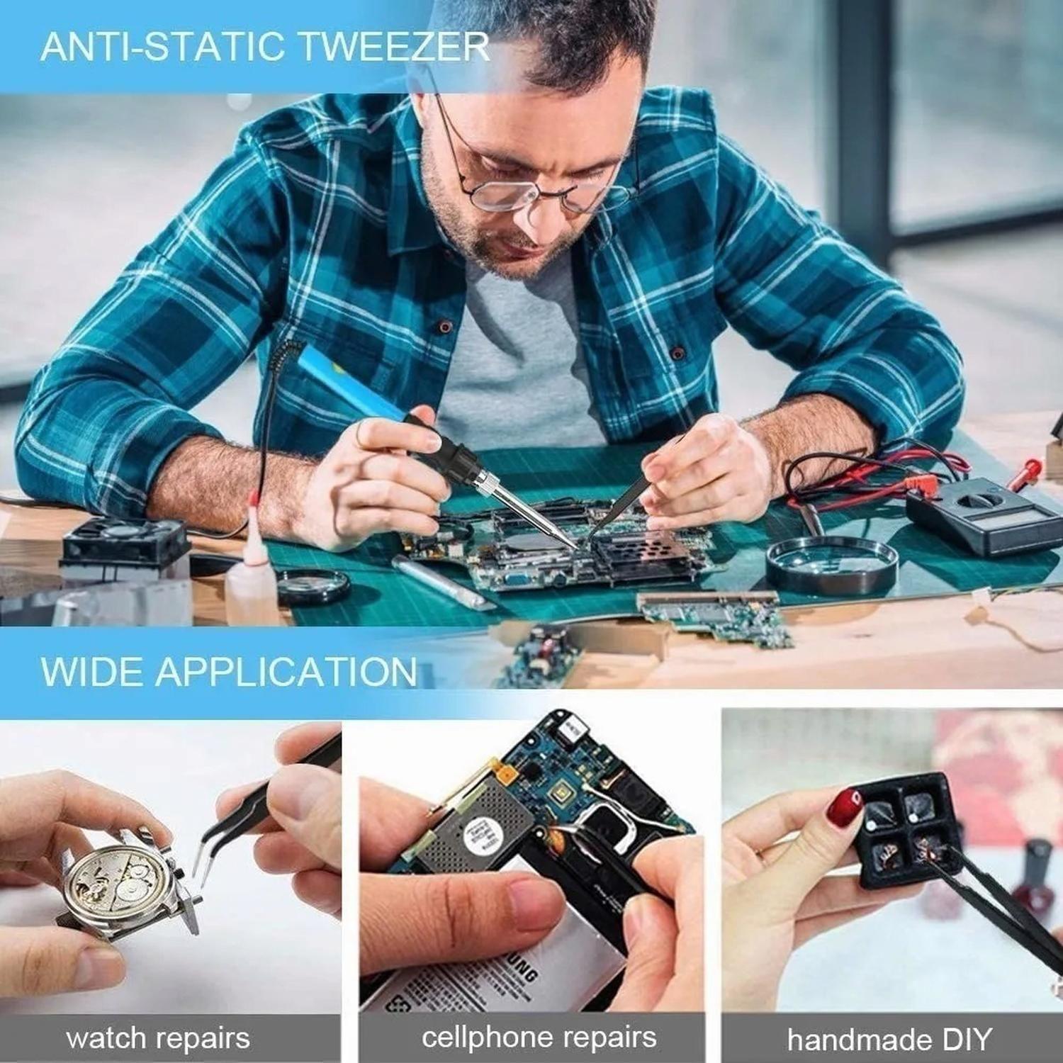 Kit Cautin Para Soldar Eléctrico Punta Tipo Lápiz Estaño-5