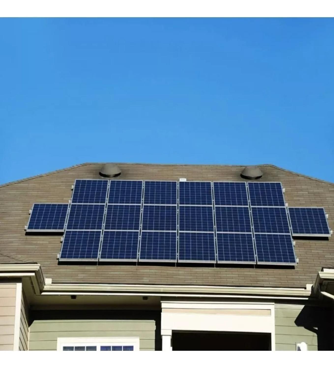 Panel Solar Monocristalino Fotovoltaico 12v 200w Negro 18v 21v-3