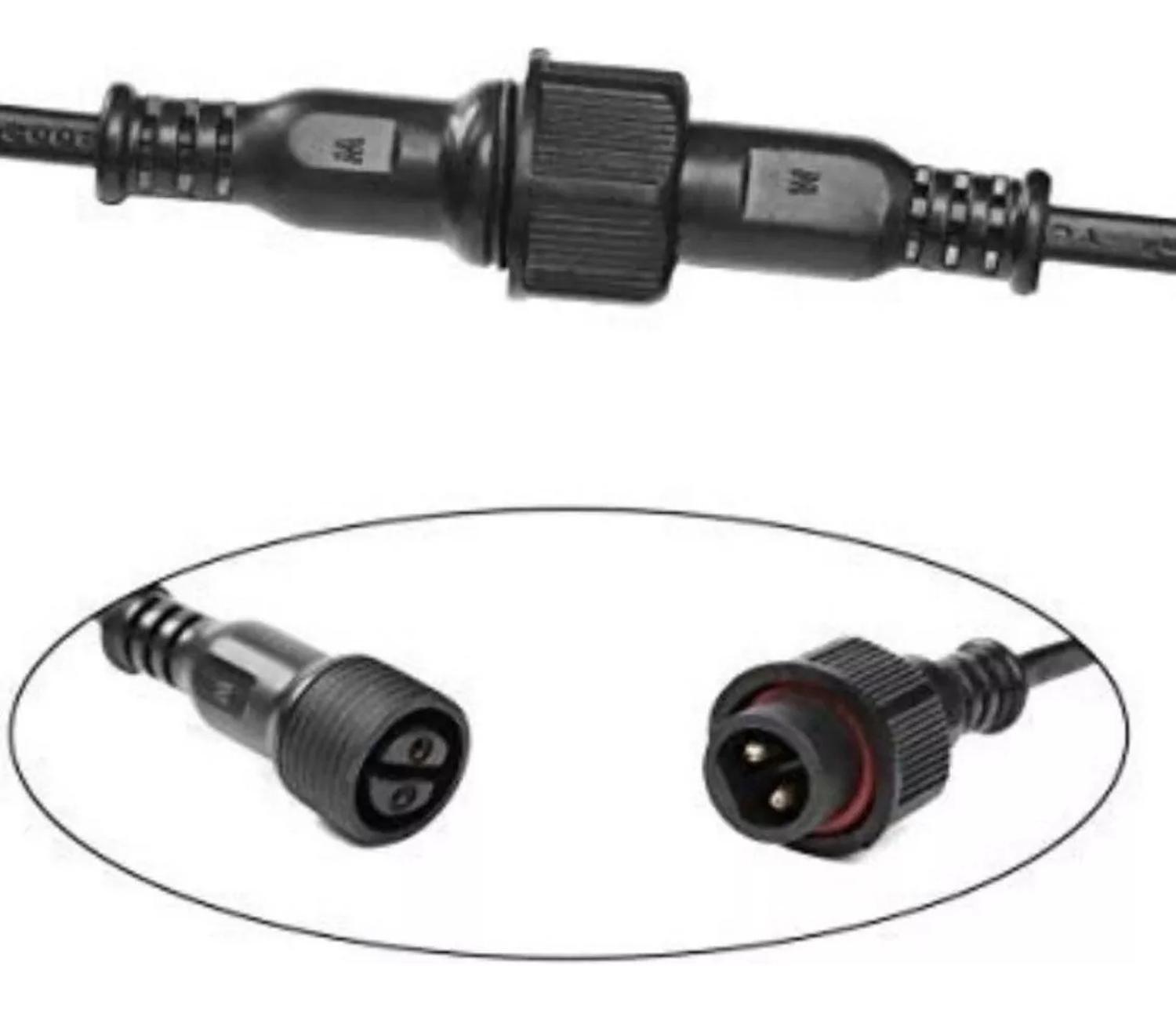 Guirnalda De Luces Led Exterior 5 Metros 10 Ampolletas Vinta Amarillo-6