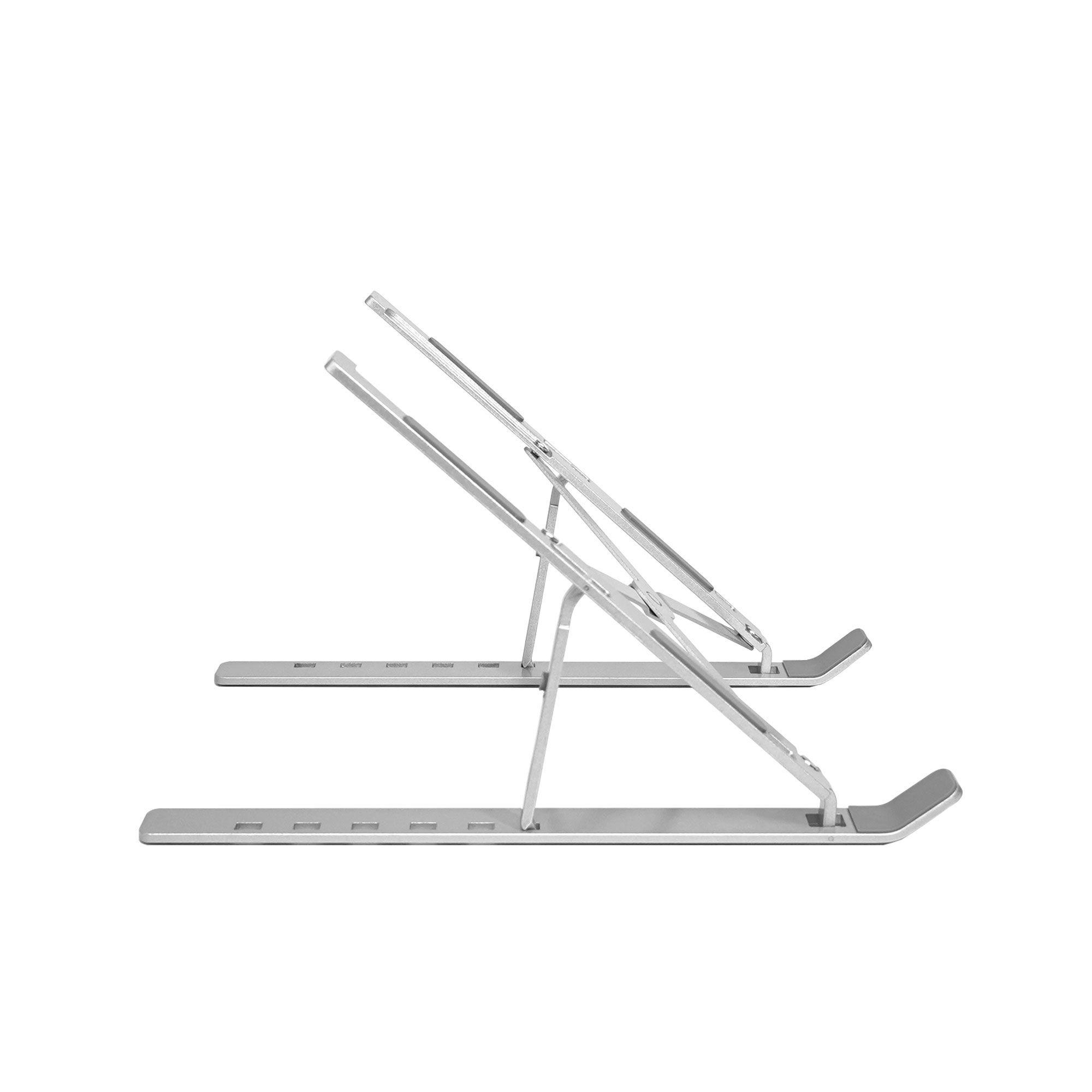 Soporte de Notebook Fantech NS11 Silver – Plegable, 6 Niveles de Altura y Aluminio-2