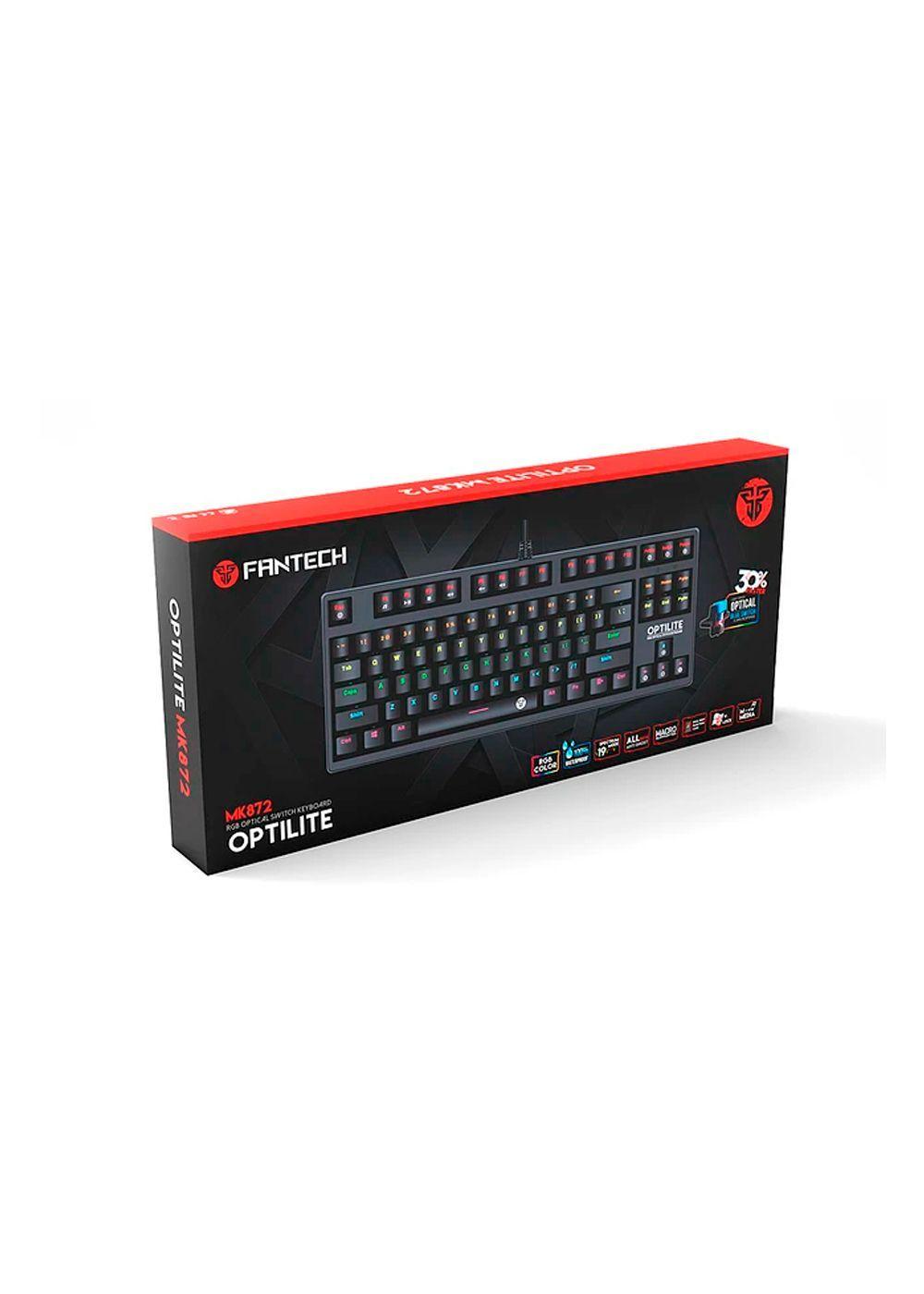 Teclado Mecánico Fantech Optilite RGB USA MK872-5