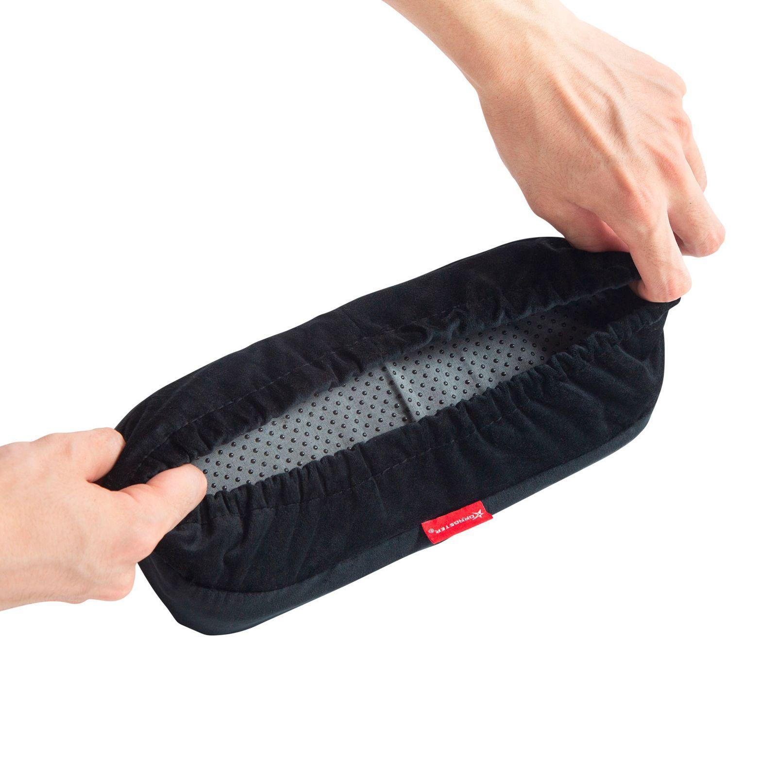 Cojín para reposa brazos Dragster Ergopad Rosso con Memory Cloud para Sillas de escritorio-4