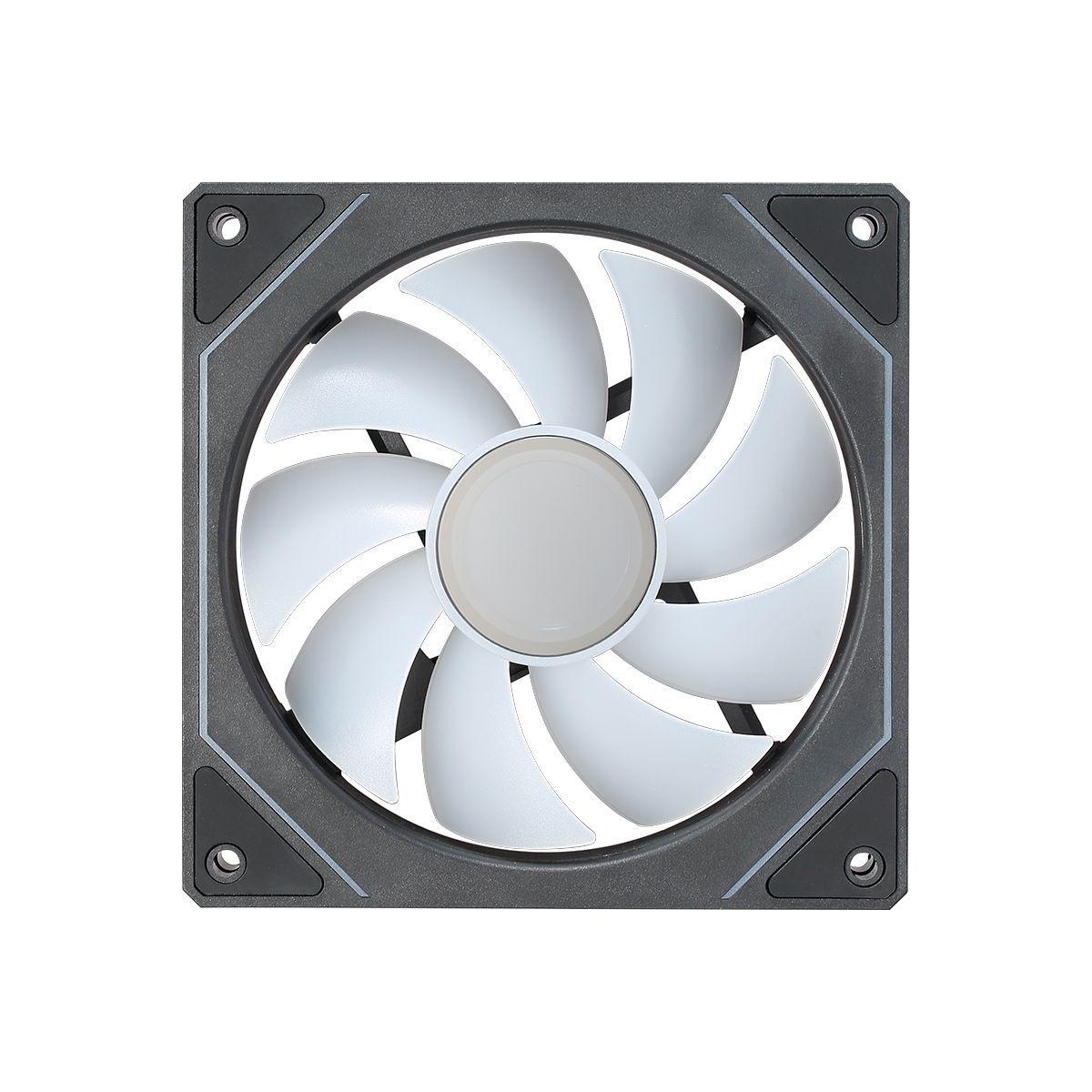 Ventilador PC Formula FLOE 12 ARPW 120mm ARGB Infinity Mirror PWM Blanco/Negro-3