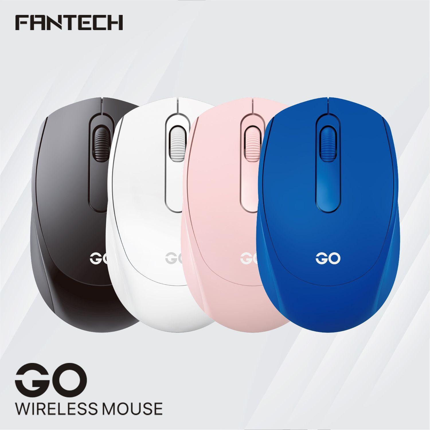 Mouse Inalámbrico Fantech W603 GO Black – 1600 DPI, 3 Meses de Autonomía-2