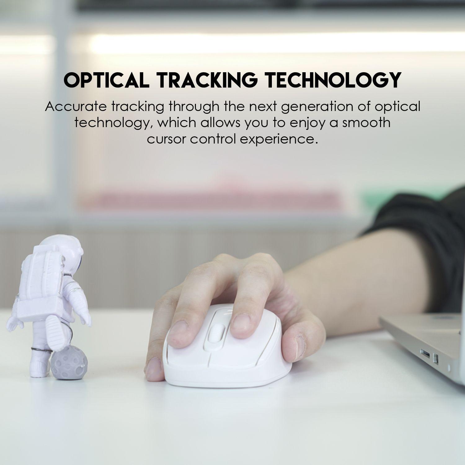 Mouse Inalámbrico Fantech W603 GO Black – 1600 DPI, 3 Meses de Autonomía-3