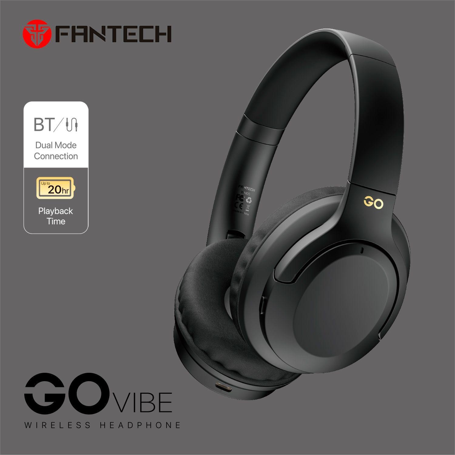 Audífonos Inalámbricos Fantech Go Vibe WH05 Bluetooth 40mm 20h Urbanos Livianos-7