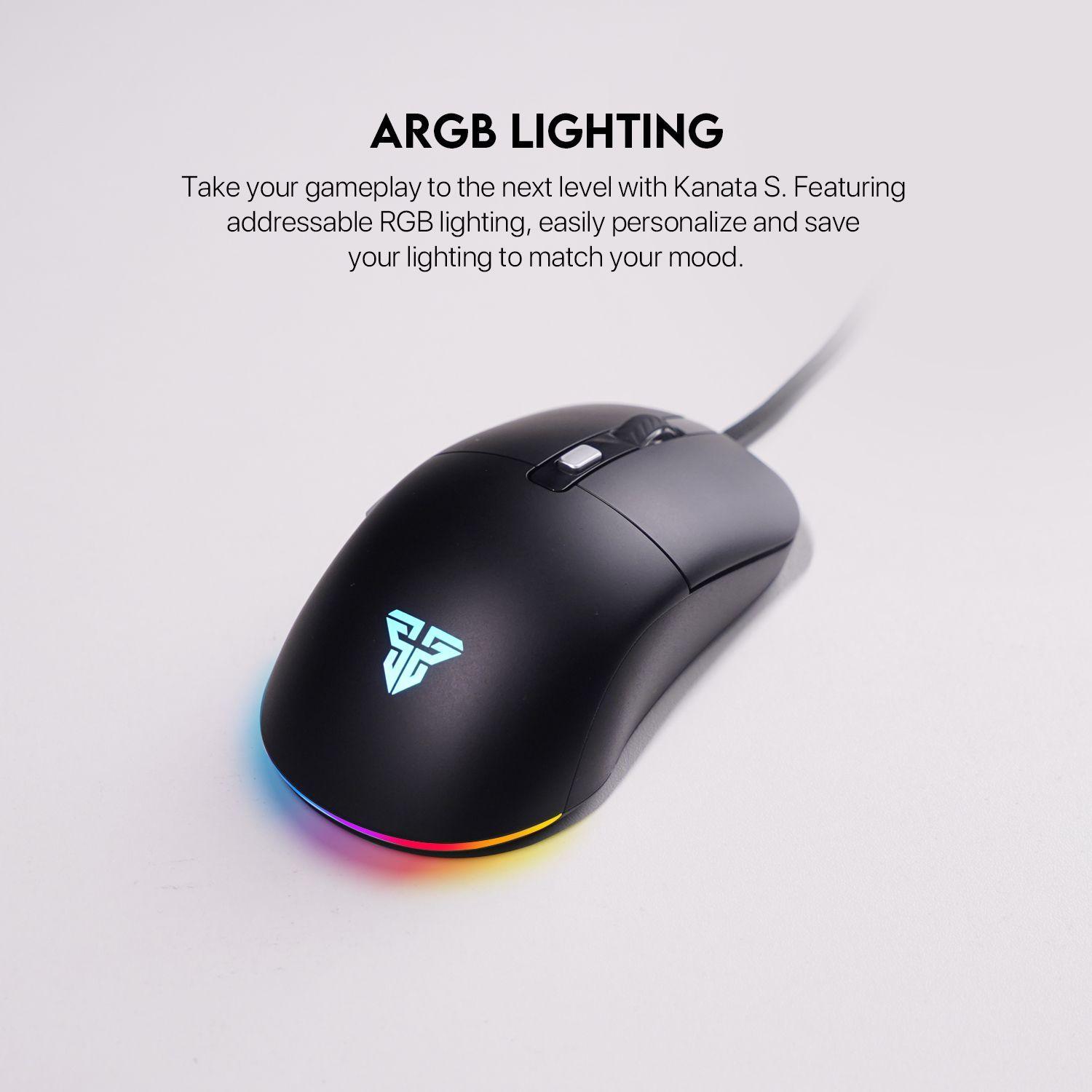 Mouse Gamer Fantech VX9s Kanata S II 7200 DPI Ambidiestro con Macros-2