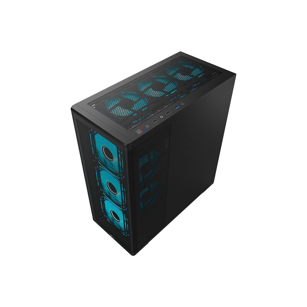 Gabinete PC Formula Air Power G5 Plus EATX con Soporte Radiador 360mm y USB-C-3