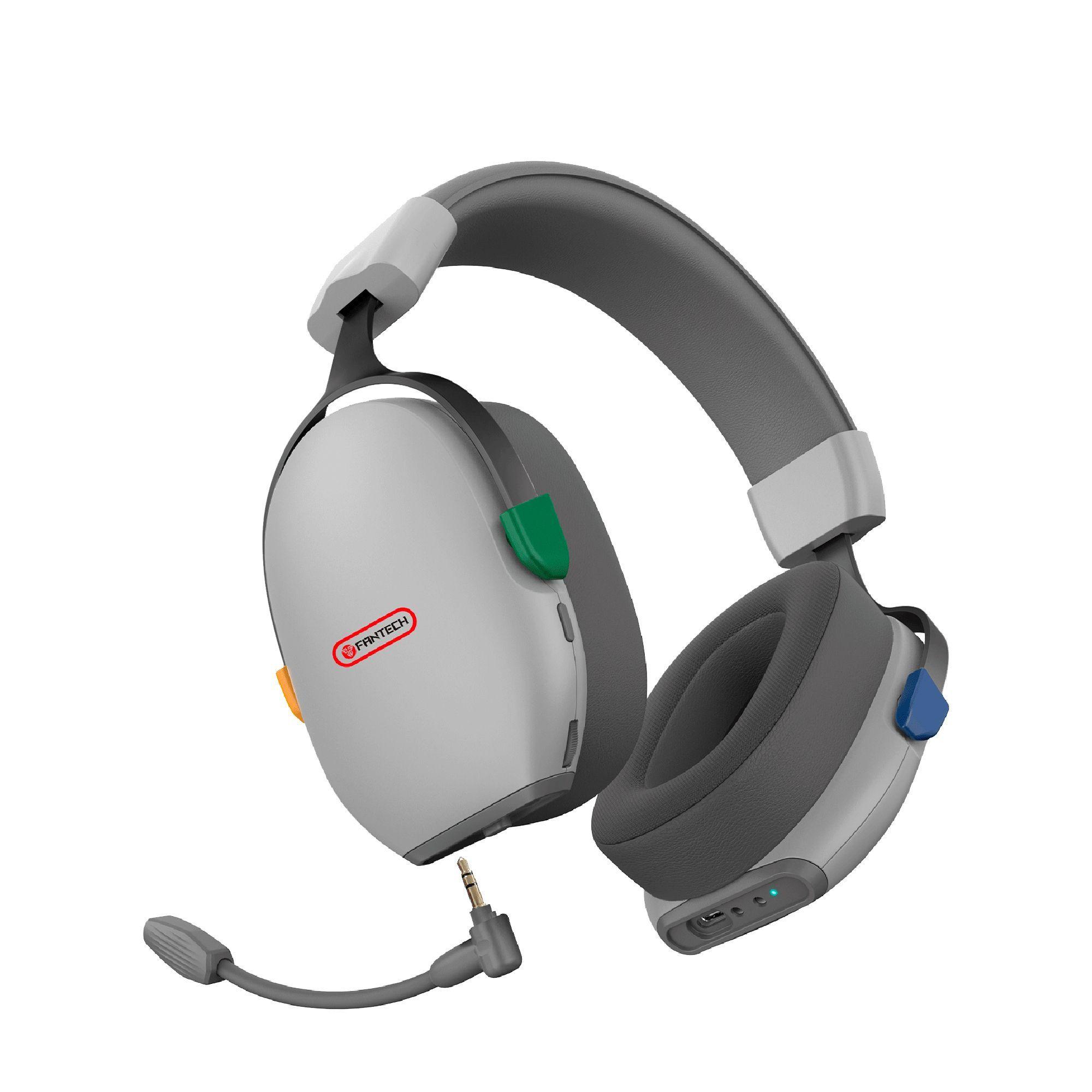 Audífonos Inalámbricos Fantech Carbon PRO WHG06 SNES Edition 40mm Cuádruple Conexión 48h-1