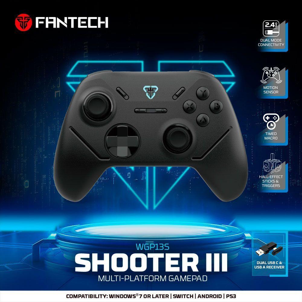 Control Inalámbrico Fantech WGP13s Shooter III 1000Hz Anti Drift Multiplataforma-6