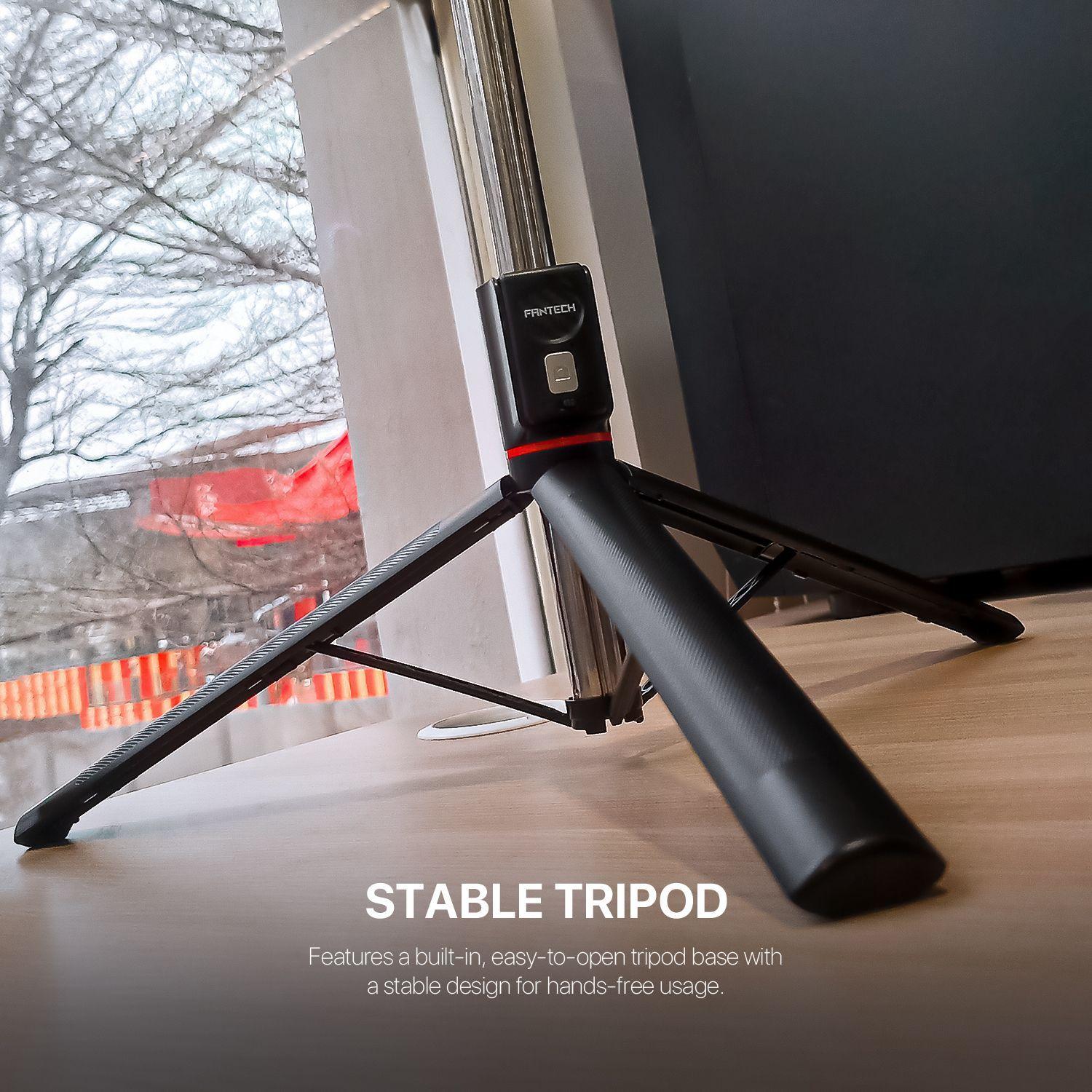 Selfie Stick con Trípode Fantech SS170 Bluetooth Extensible 1.7 m Rotación 360°-5