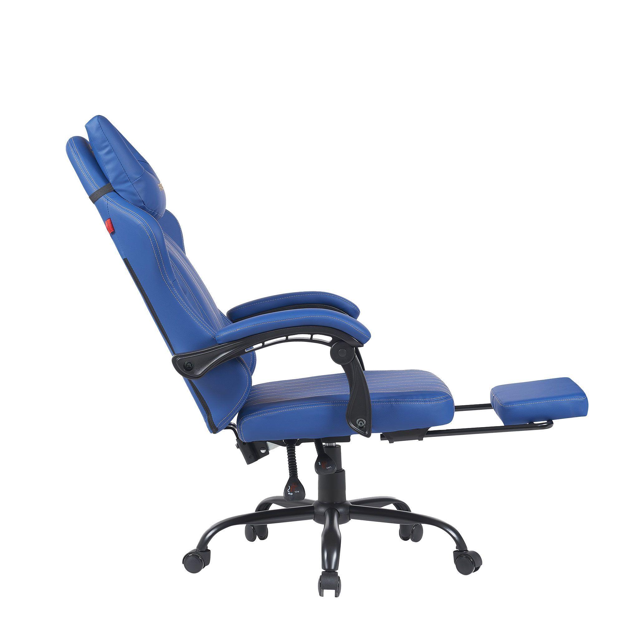 Silla Gamer Fantech GC193 Ergonómica con Reposapiés Reclinable Ecocuero hasta 130 kg-2