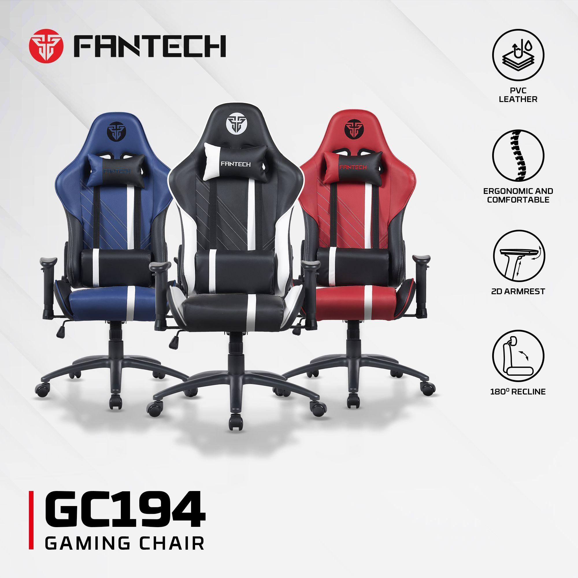 Silla Gamer Fantech GC194 Ergonómica Reclinable 180° Ecocuero hasta 150 kg-5