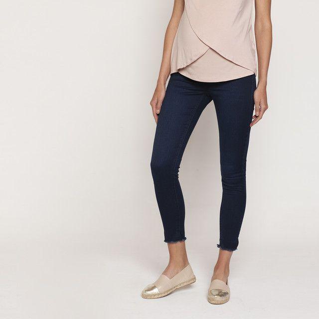 Jeans Maternal Loreto Tajalí Azul Oscuro-0