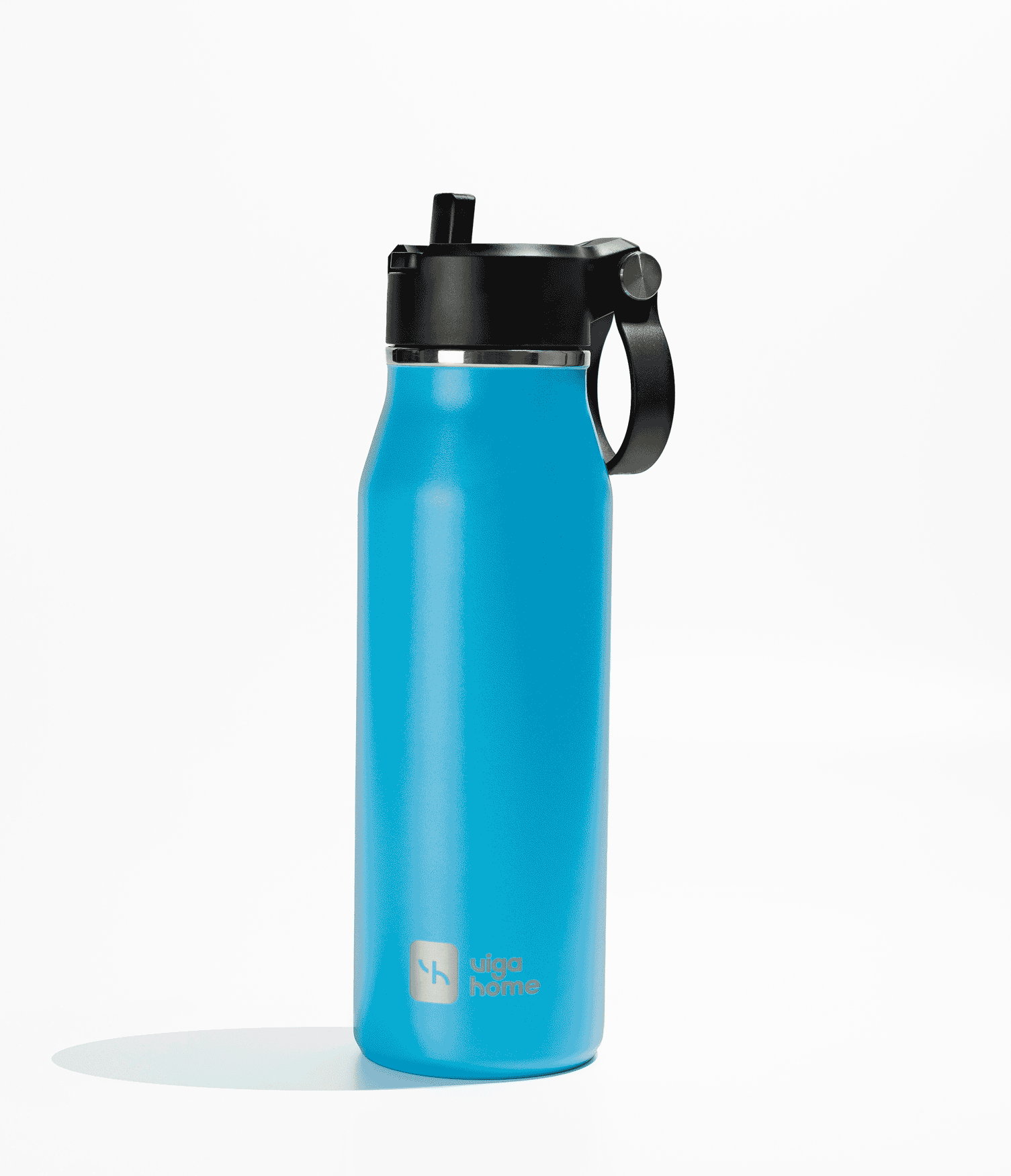 Botella de Agua Térmica 947ml Vigahome Celeste-2