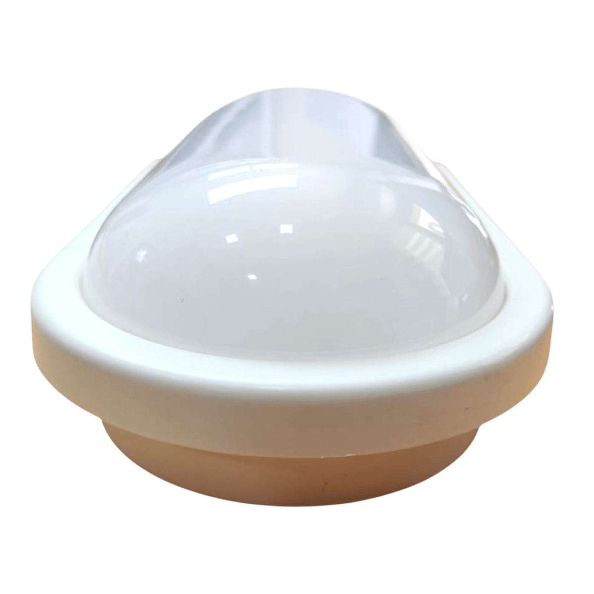 4 Focos Tortuga Led Blanco Ovalado 15W IP44 Luz Fría-3