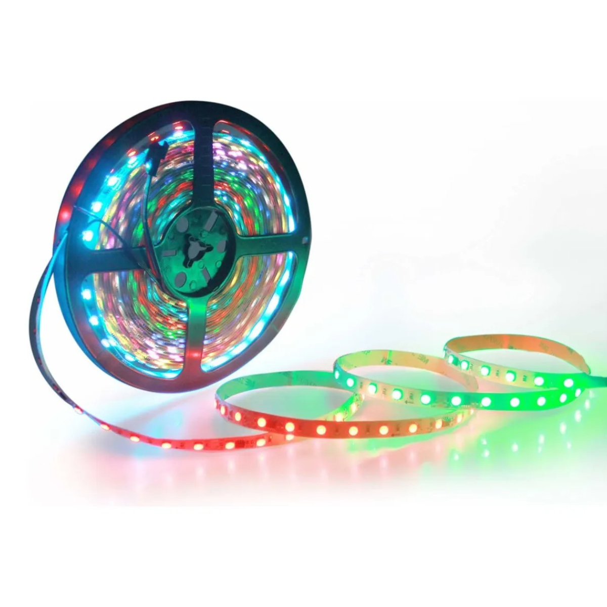 Cinta Led 12V 5050 Digital WS2811 IP20 RGB 5mt más Control Remoto-7