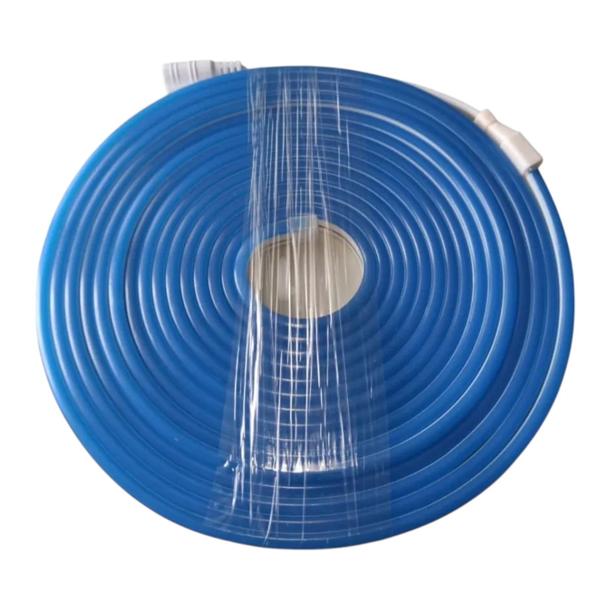 2 Cintas Led Neón 12V 5mt Luz Azul-2