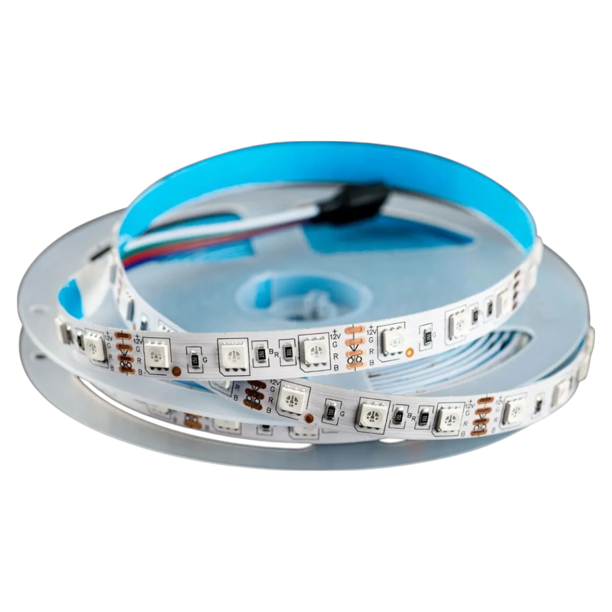 2 Cintas Led 12V 5050 IP20 60led/m 5mt RGB-2