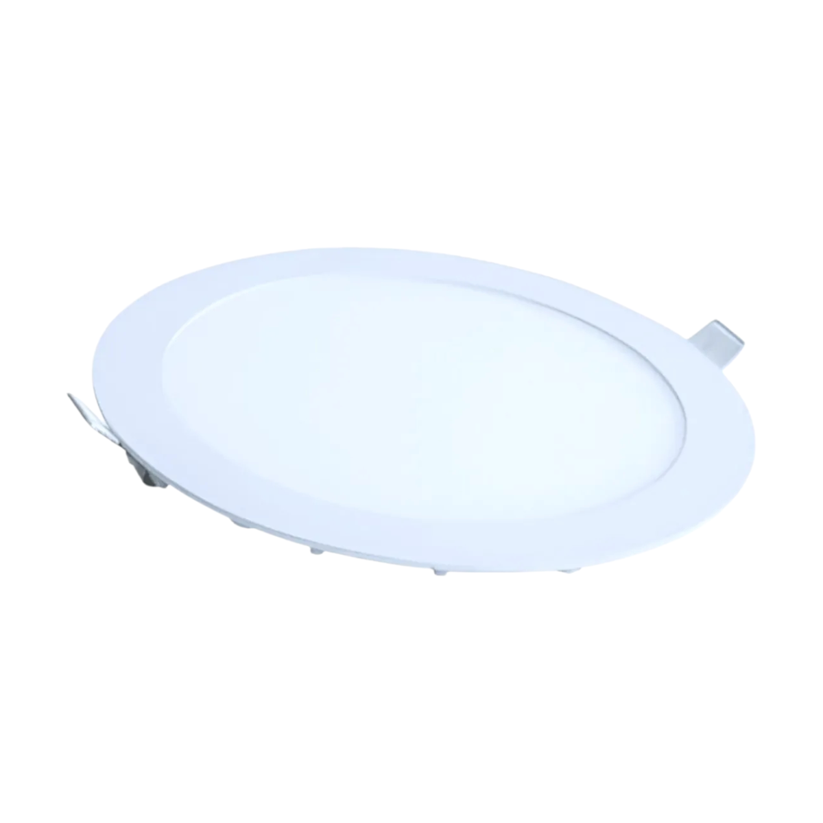 10 Focos panel Led 12W Redondo Embutido Luz Fría-1