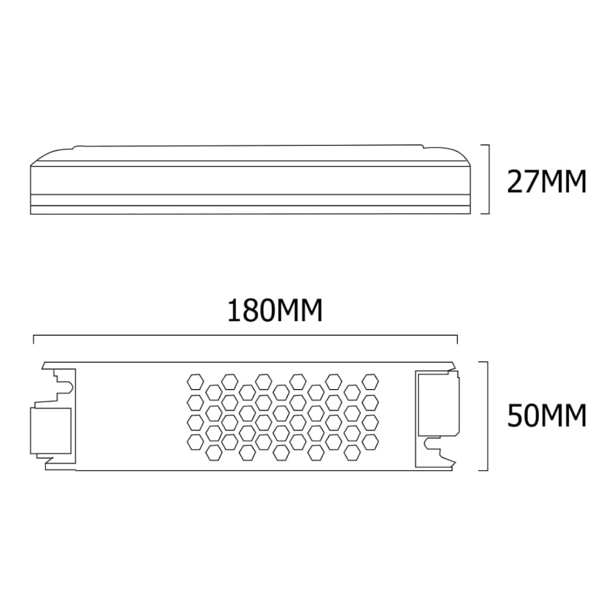 2 Fuentes de Poder 12V 16.5A 200W HQ Compacta-2