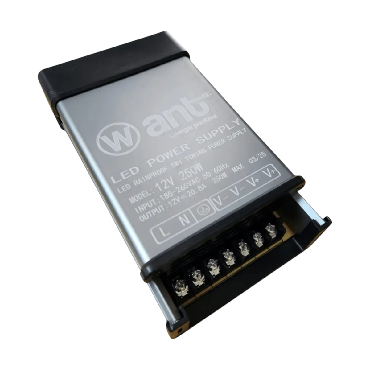 2 Fuentes de Poder 12V 20A 250W IP44-3