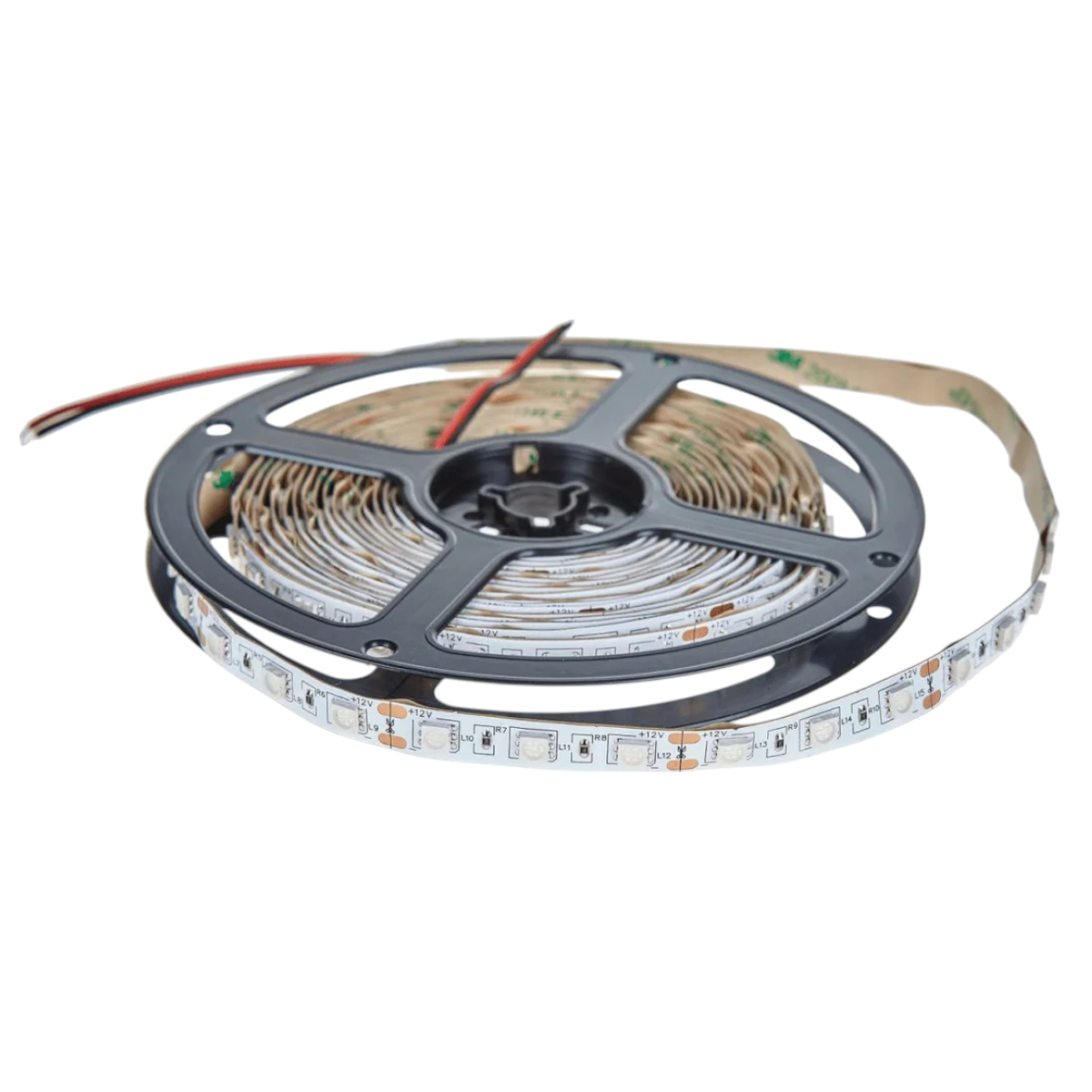 2 Cintas Led 12V 5050 14,4W IP20 60Led/m 5mts Verde-2