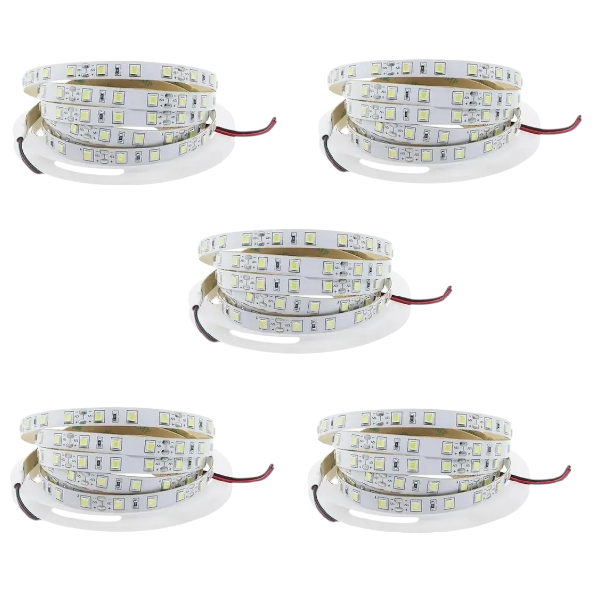 5 Cintas Led Verde 12V 4040 5mt-2