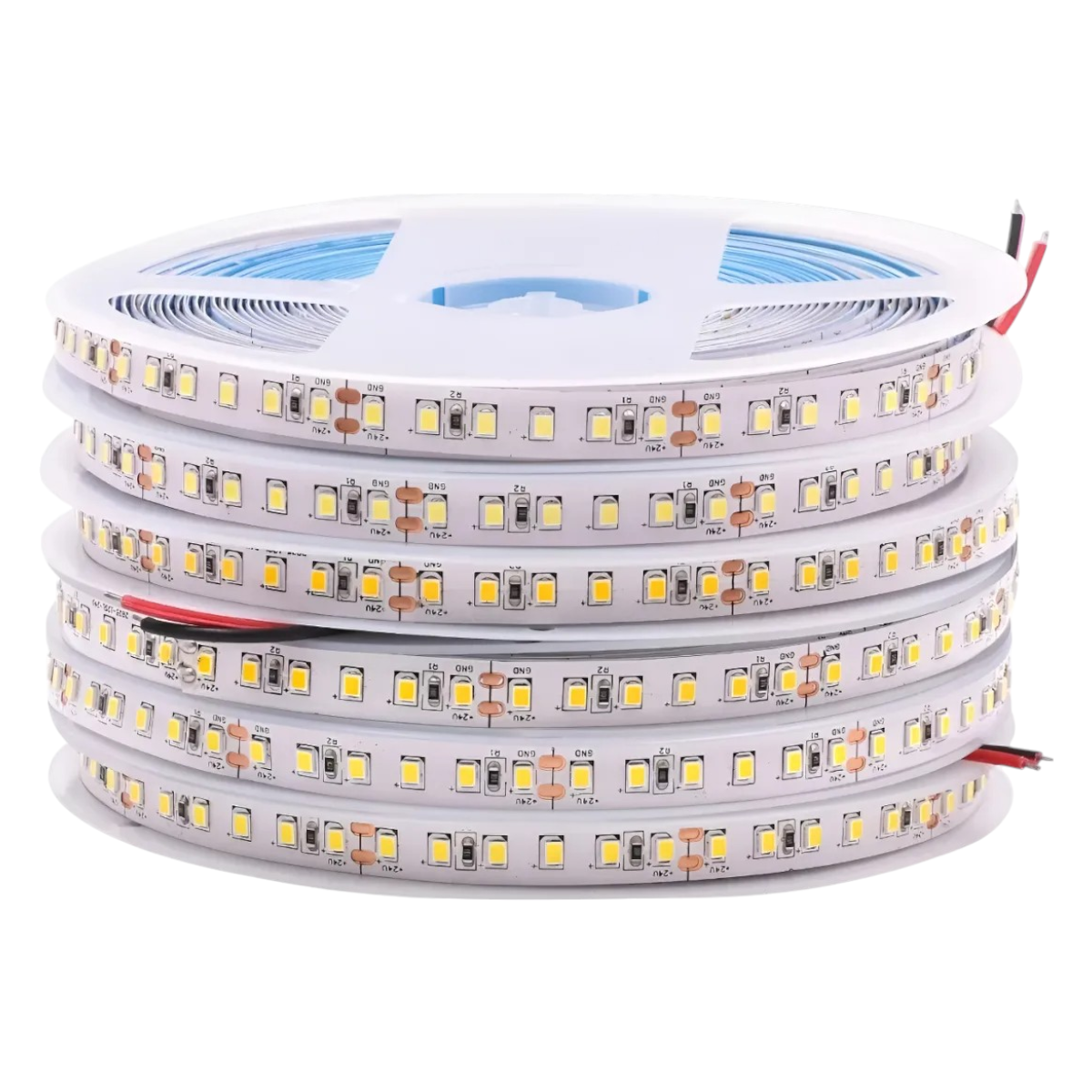 3 Cintas Led 12V 2835 5mt Luz Fría-3