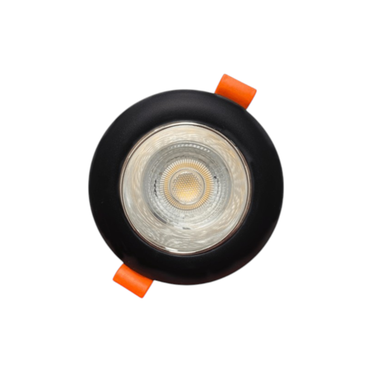 10 Focos Spot Redondos Embutidos Negro/Plata Luz Fría-4