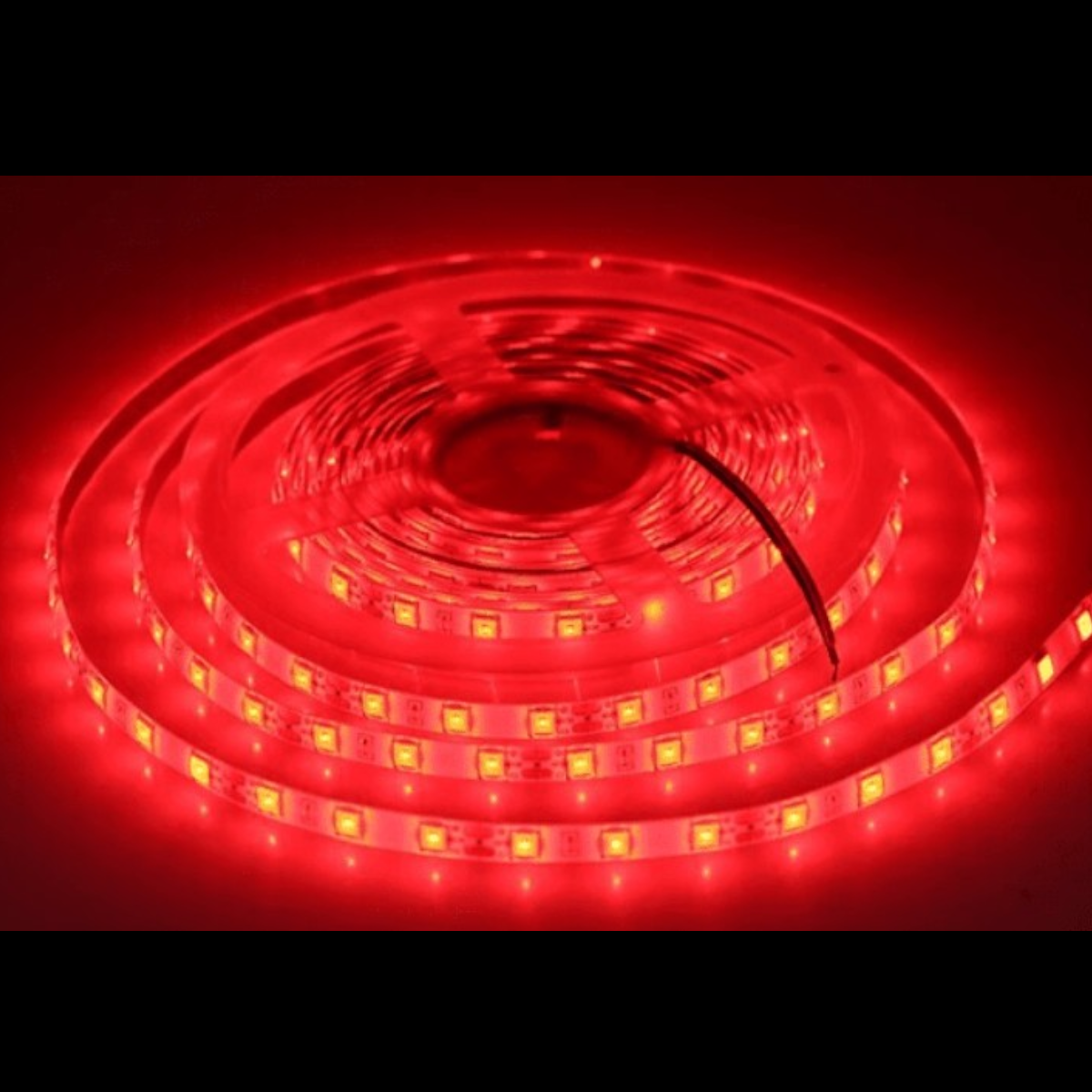 4 Cintas Led 12V 4040 7W IP20 60Led/m 5mt Rojo-3