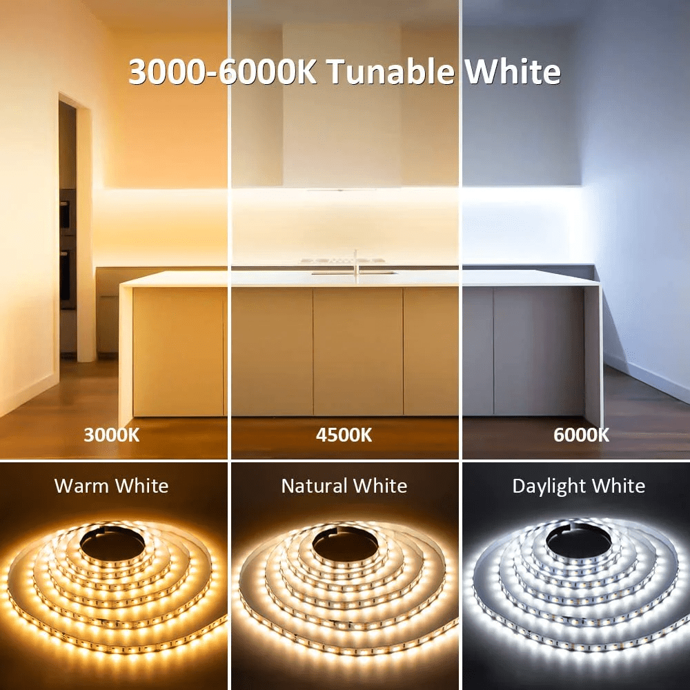 2 Cintas Led 12v 4040 7W m IP65 60Led/m 5mt Luz Cálida-3