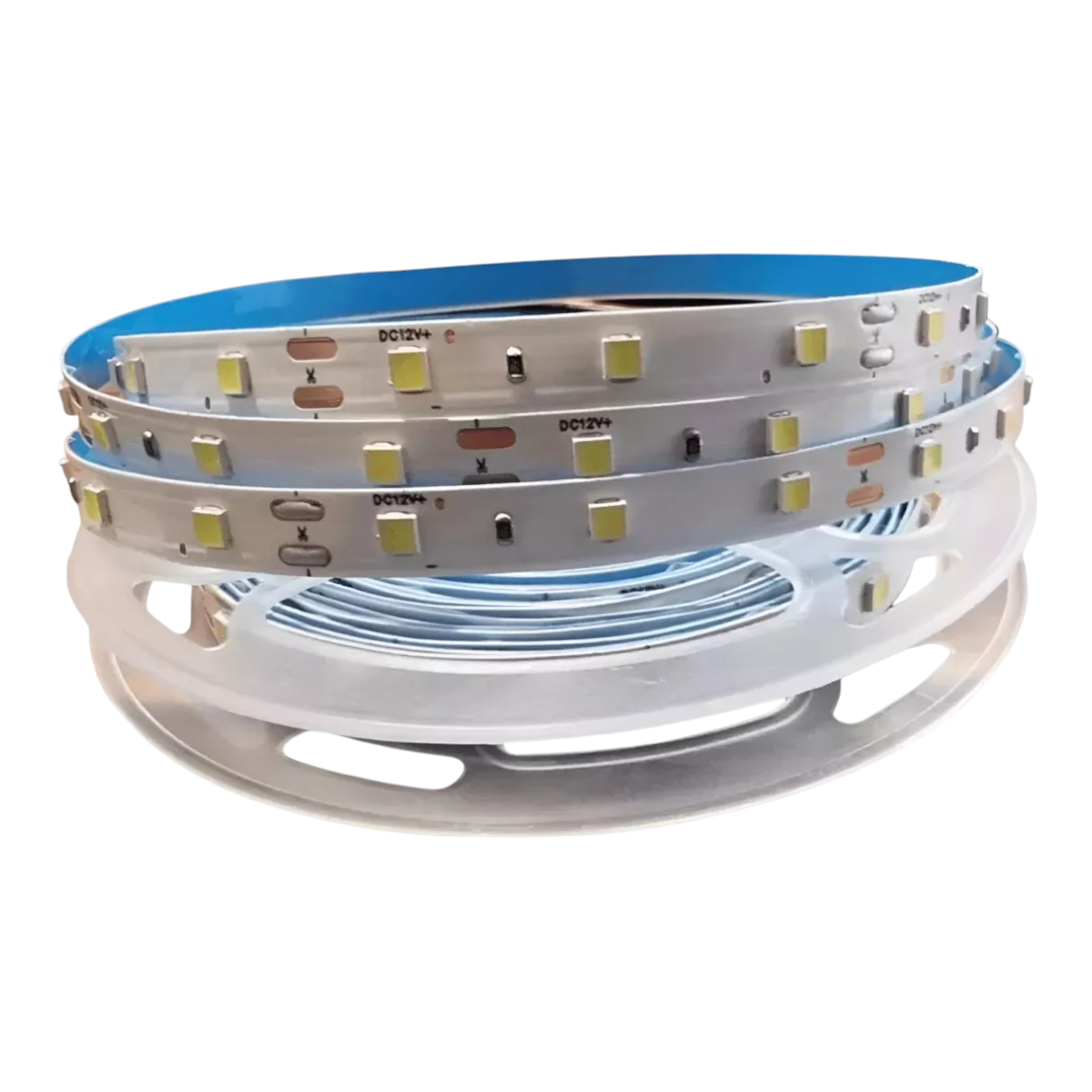 4 Cintas Led 12V 3535 7W IP20 60Led/m 5mt Luz Fría-2