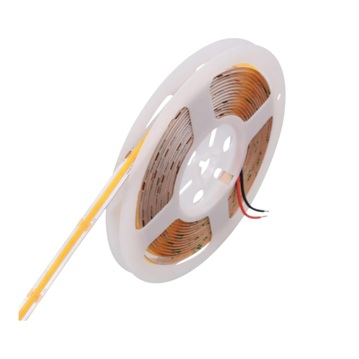 Cinta Led 12V 5mt Cob Luz Morada  + Transformador + Conector-2