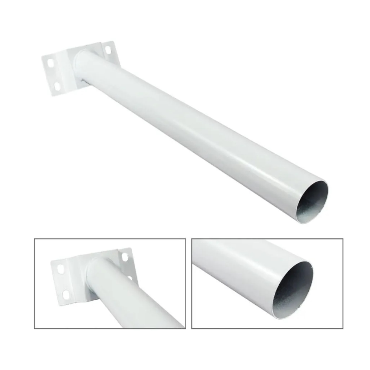 Pack Luminaria 160W Luz Fría con Brazo Soporte más Fotocelda-2