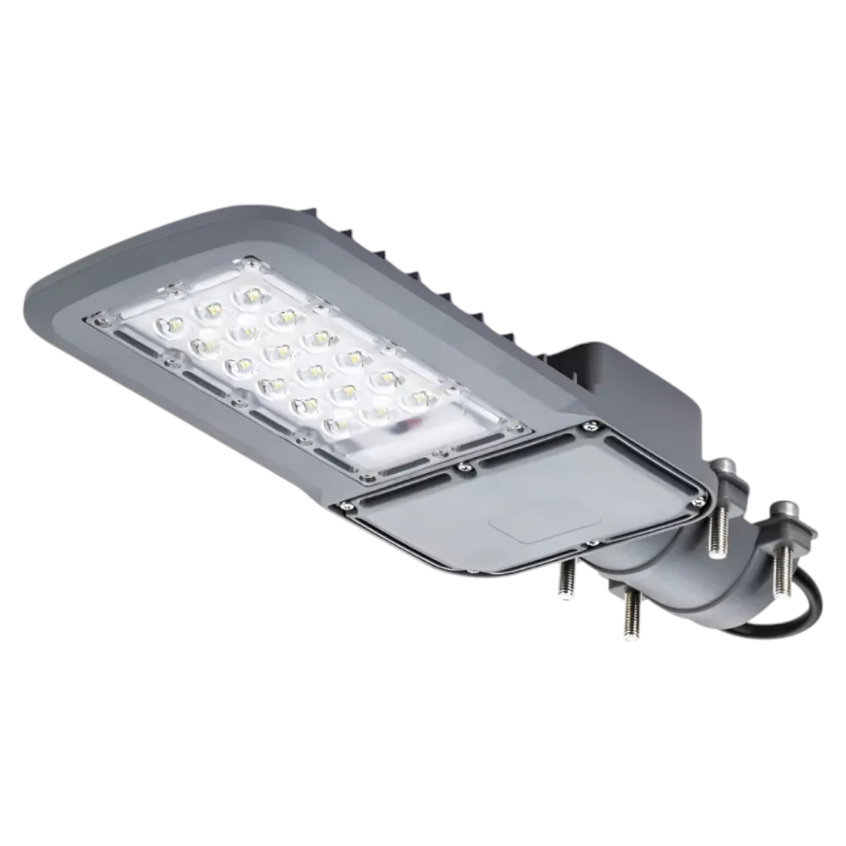 4 Luminarias Pública Pubstreet 110W IP65 Luz Fría con Soporte-2