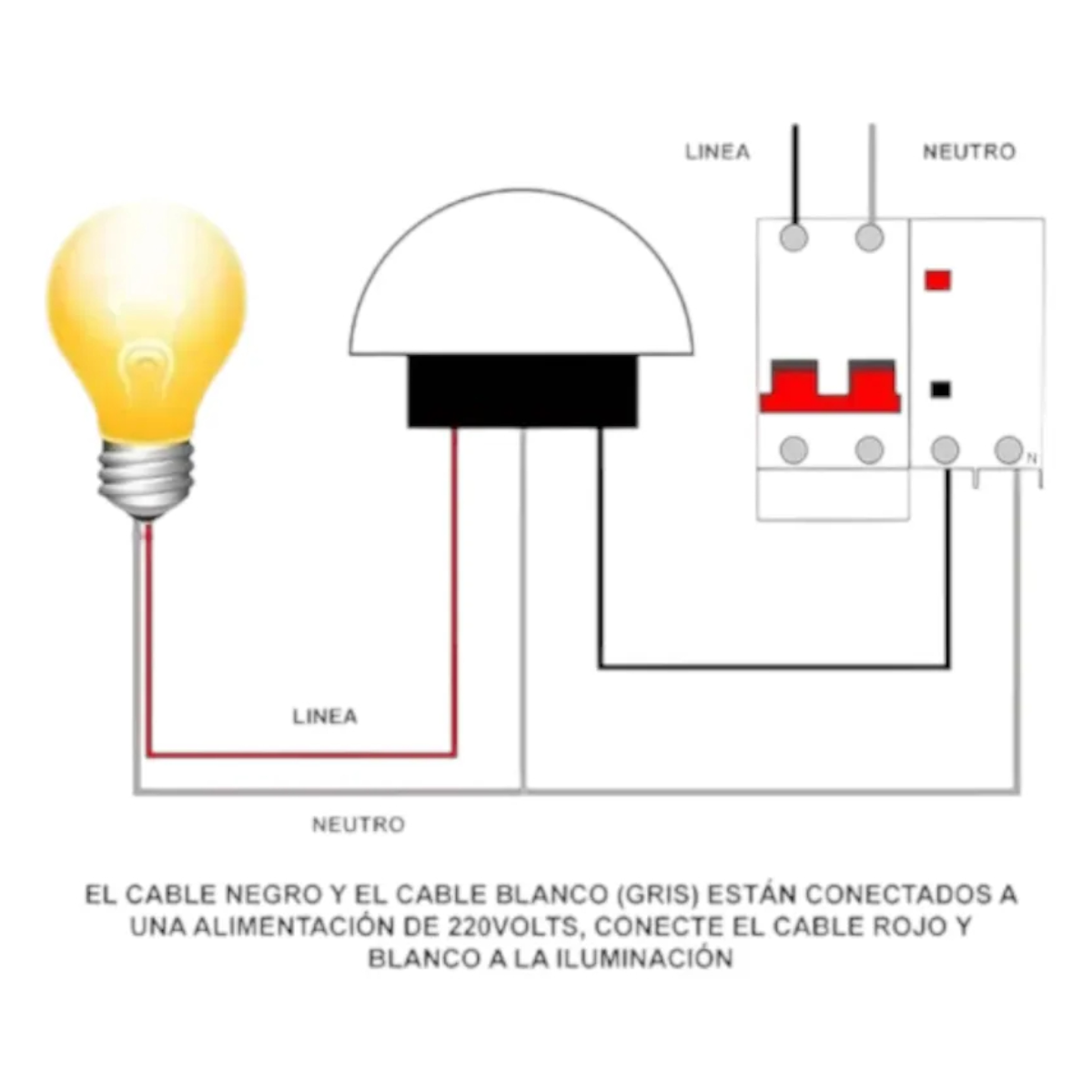Pack Luminaria 150W Luz Fría con Brazo Soporte más Fotocelda-7