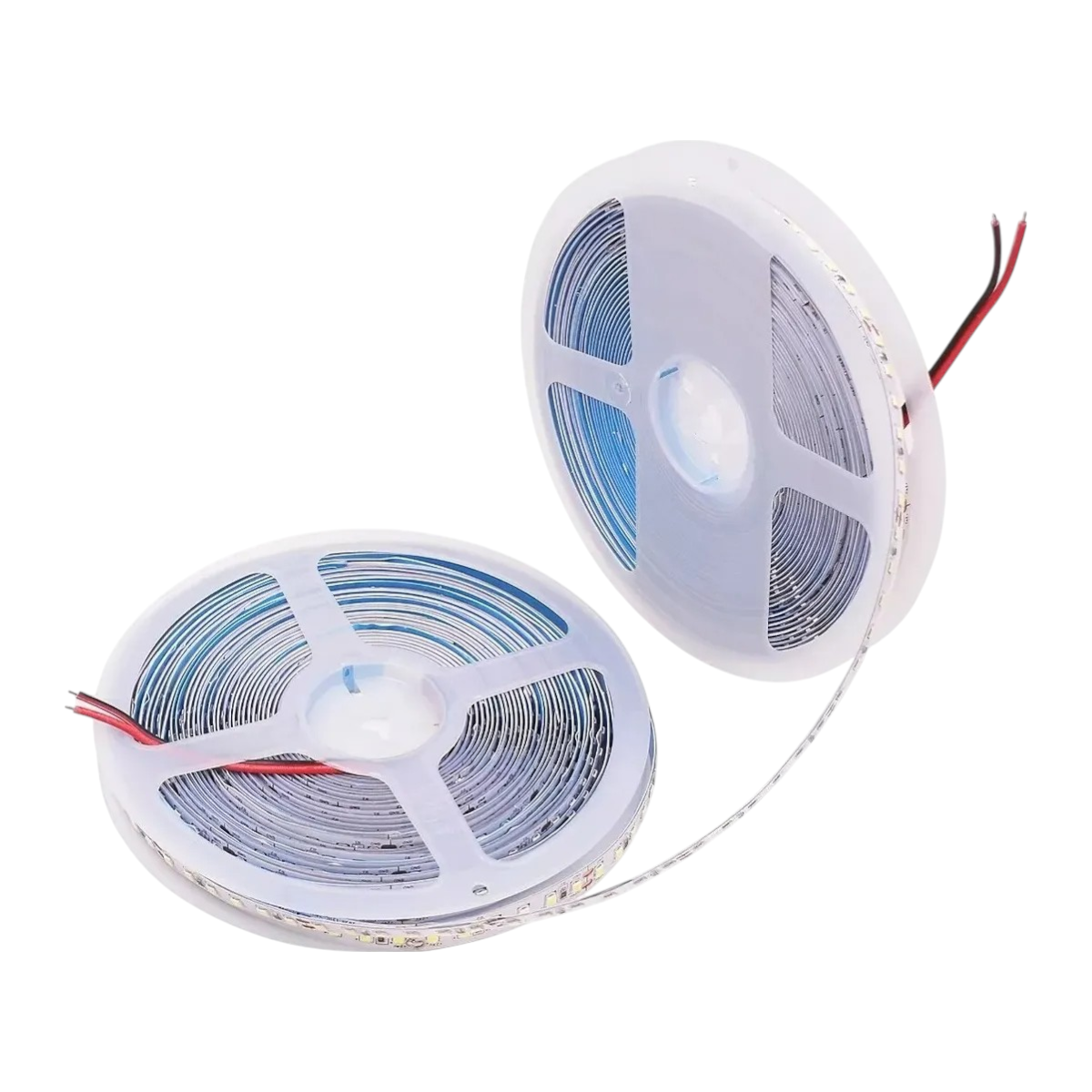 5 Cintas Led 12V 12W/m IP20 120Led/m 10mts Luz Cálida-3