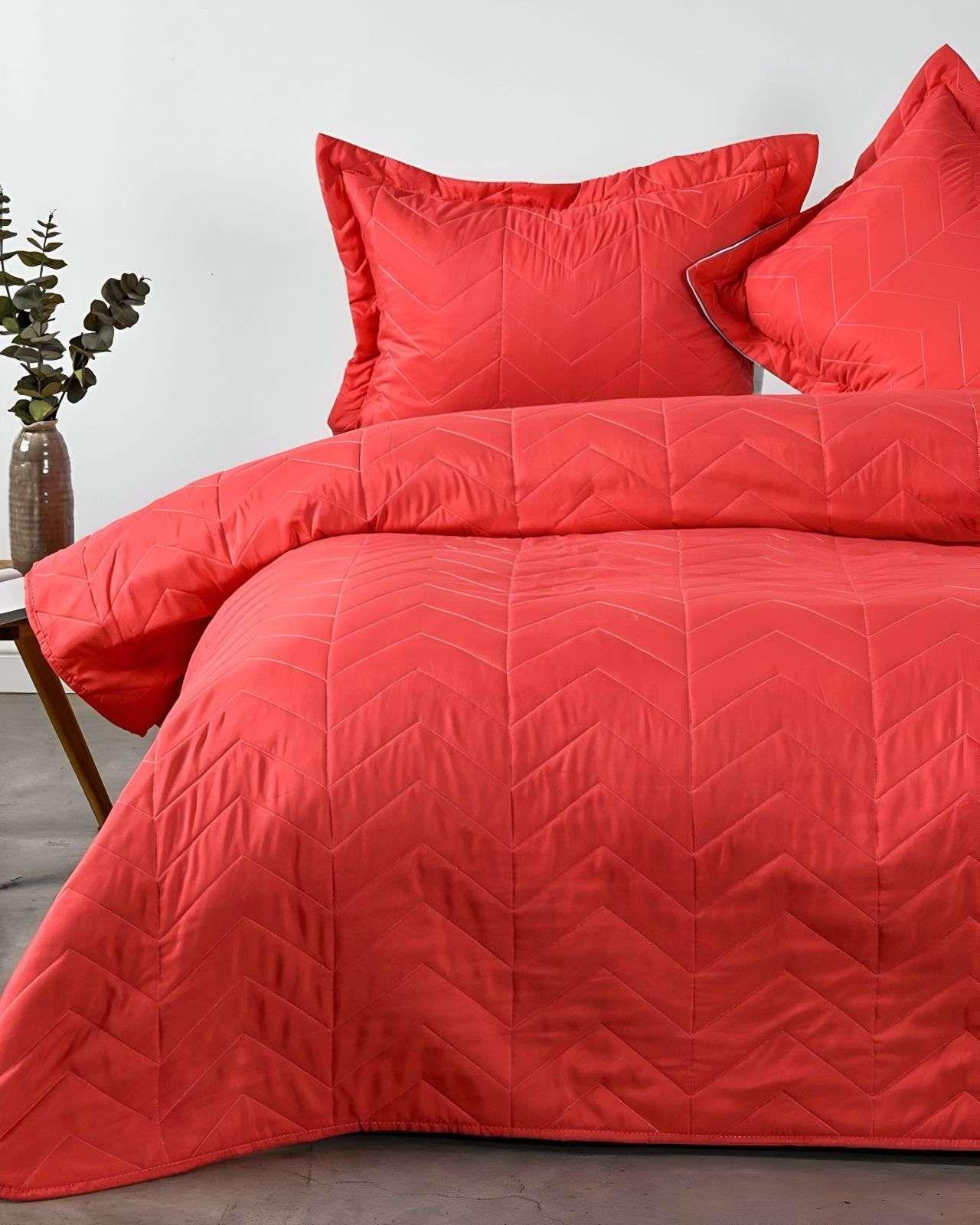 Cubrecama Quilt Bicolor 2 Plazas American Family M02-0