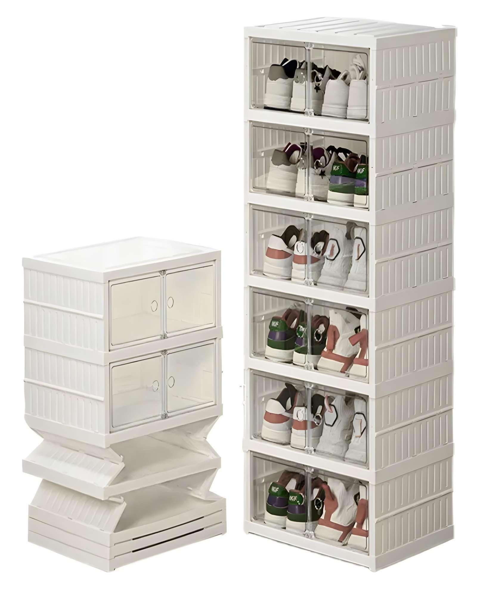 ZAPATERA ORGANIZADOR 6 NIVELES DOBLE PLEGABLE-0