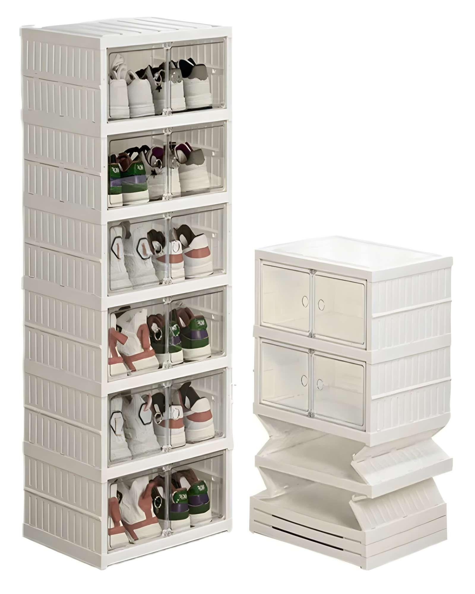 ZAPATERA ORGANIZADOR 6 NIVELES DOBLE PLEGABLE-1