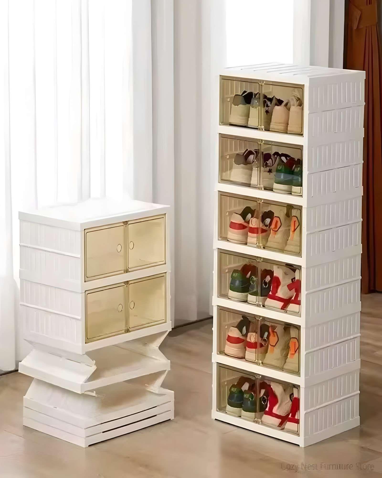ZAPATERA ORGANIZADOR 6 NIVELES DOBLE PLEGABLE-4