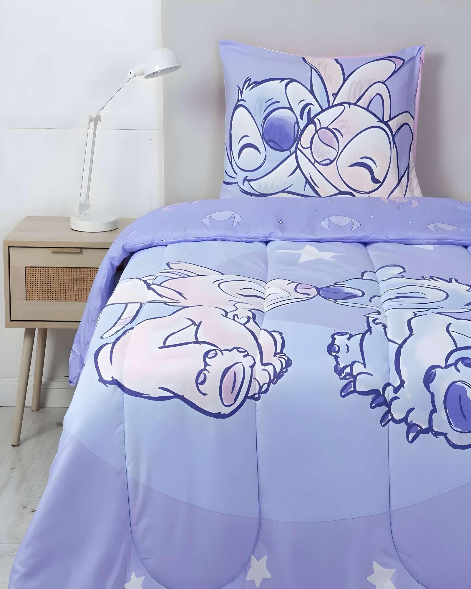 CUBRECAMA ACOLCHADO INFANTIL CON DISEÑO REVERSIBLE P5-2